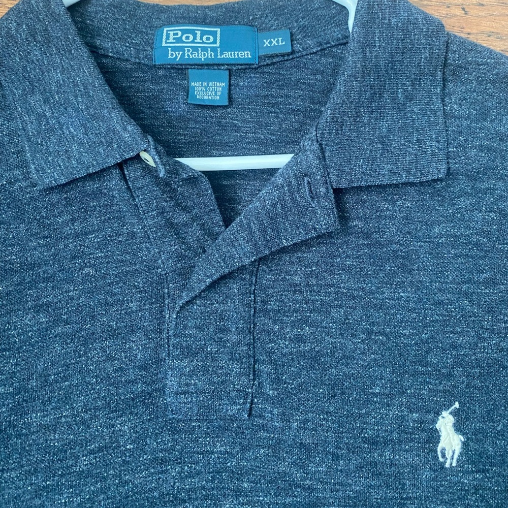 Dark Gray XXL Polo short sleeve shirt